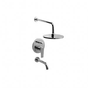 Ducha de embutir con transferencia, línea Next - PIAZZA